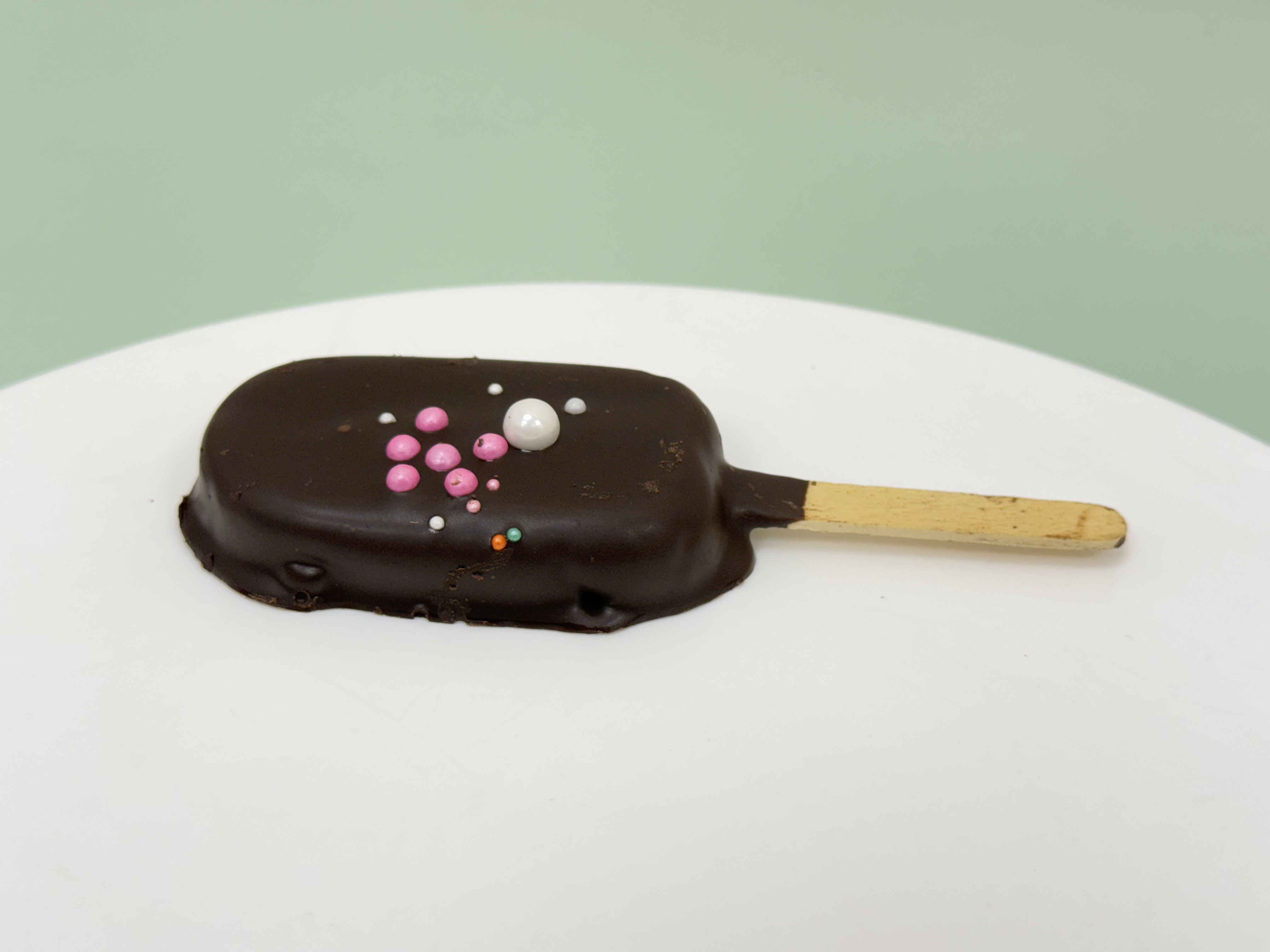 Chocolate coated dessert bar